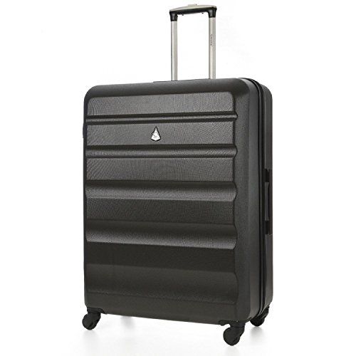 Aerolite Large Lightweight ABS Hard Shell 4 Wheel Hold Suitcase