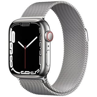 Apple Watch Series 7 (GPS, Cellular, 41mm, Silver Stainless Steel, Silver Milanese Loop) Apple Watch Series 7 (GPS, Cellular, 41mm, Silver Stainless Steel, Silver Milanese Loop)