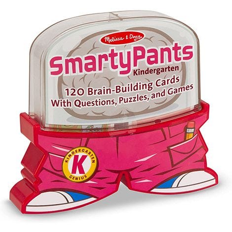 Melissa & Doug Smarty Pants Kindergarten Card Set