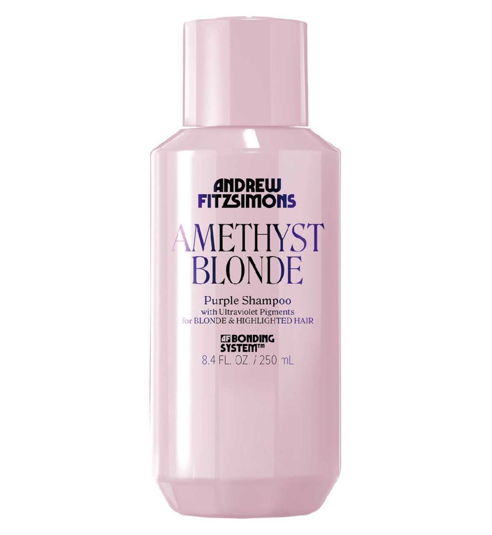 Andrew Fitzsimons Purple Brass Toning Shampoo for Blonde Hair