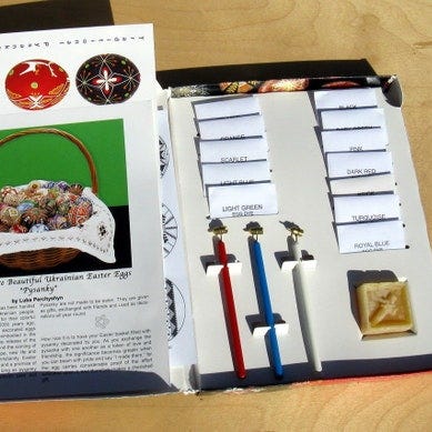 Traditional Ukrainian Easter Egg Decorating Kit Traditional Ukrainian Easter Egg Decorating Kit