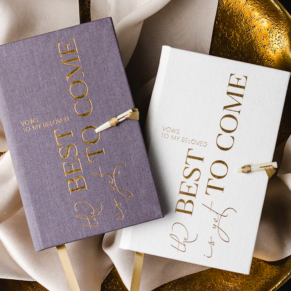 The Art of Etiquette The Best is Yet to Come Vow Books (Set of 2) The Art of Etiquette The Best is Yet to Come Vow Books (Set of 2)