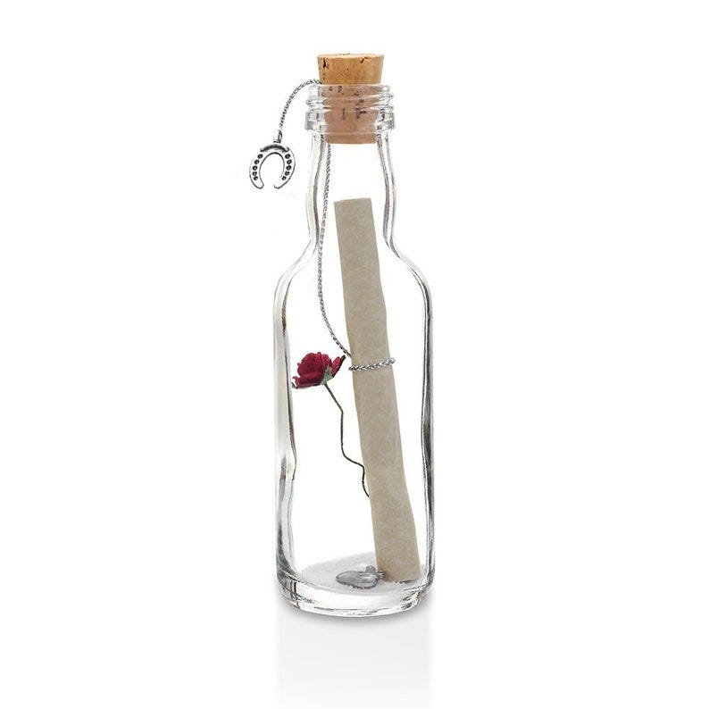 TisBottles Love Notes in a Bottle