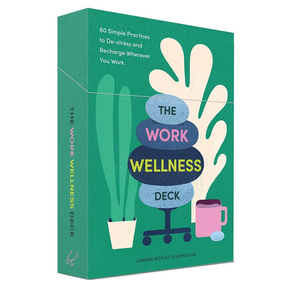 O deck de bem-estar do trabalho: 60 práticas simples para desestressar e recarregar as energias onde quer que você trabalhe