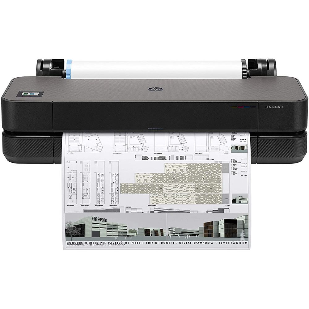 DesignJet T210 Large Format Compact Wireless Plotter Printer