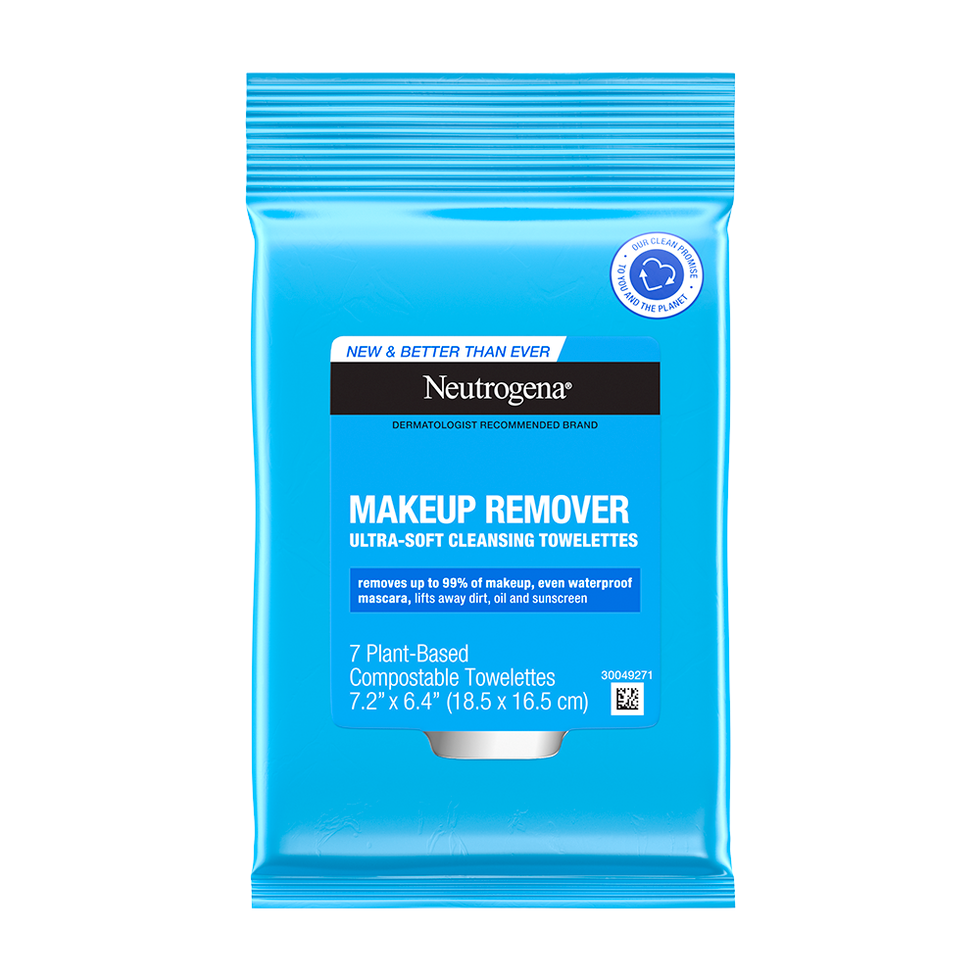 Compostable Makeup Remover Cleansing Towelettes 