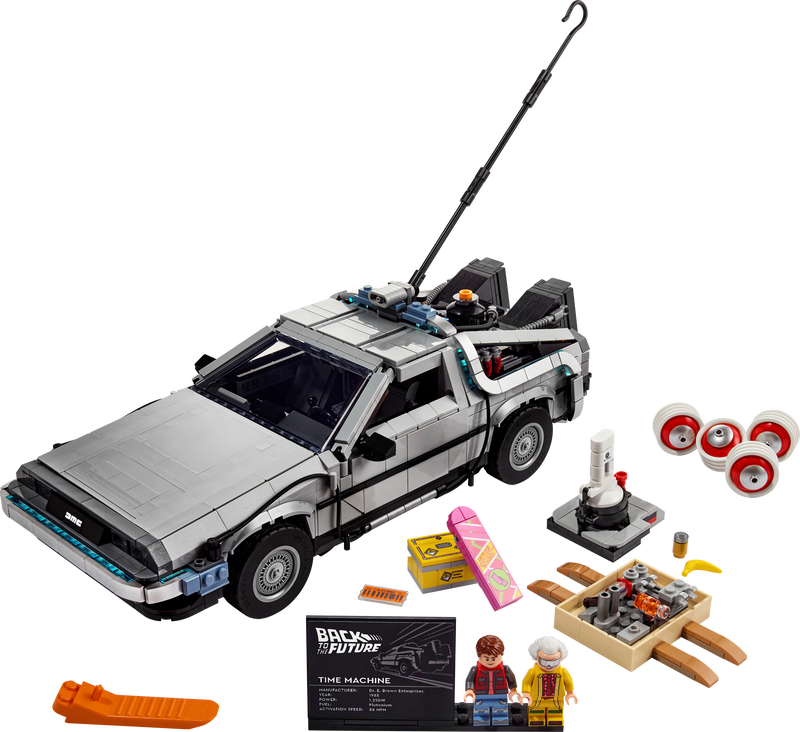 Lego's Wildly Detailed Back to the Future DeLorean Will Take You Back in  Time - Fatherly