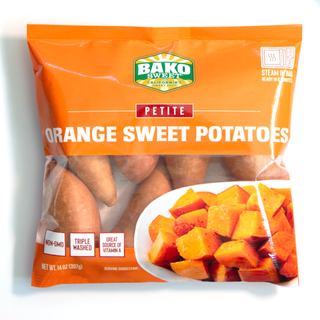 Orange Sweet Potato Steam Bag