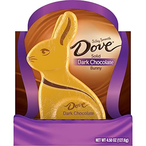 Dove Dark Chocolate Solid Easter Bunny