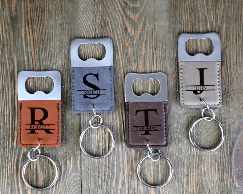 YoursPersonalized Engraved Personalized Bottle Opener Keychain