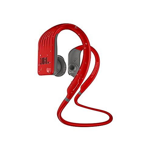 JBL Endurance Jump Waterproof Wireless Sports in-Ear Headphones (Red)