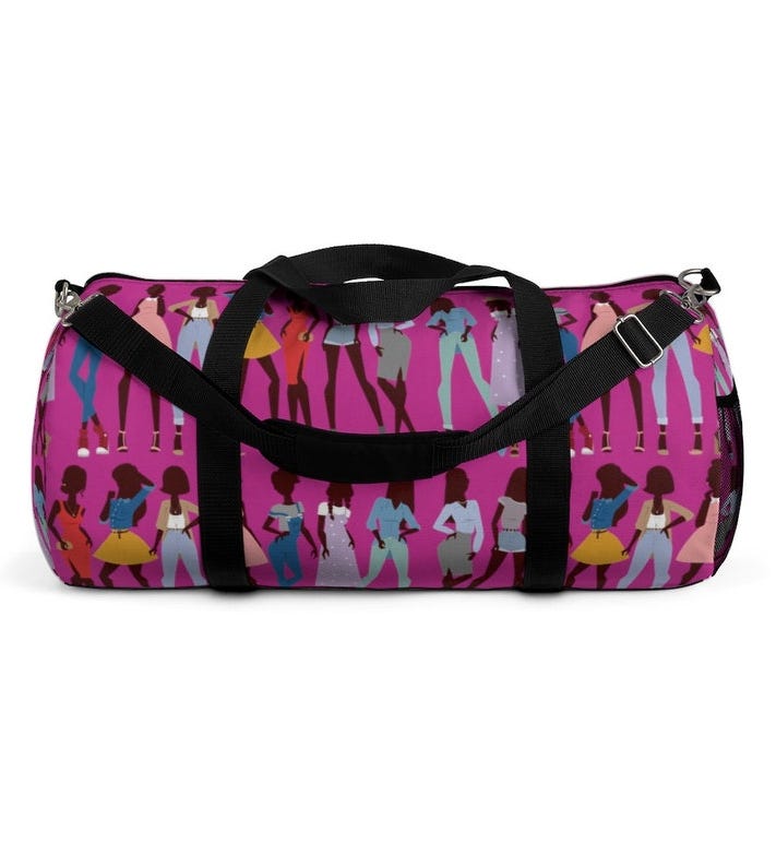 Brown Girls Duffel Bag Brown Girls Duffel Bag