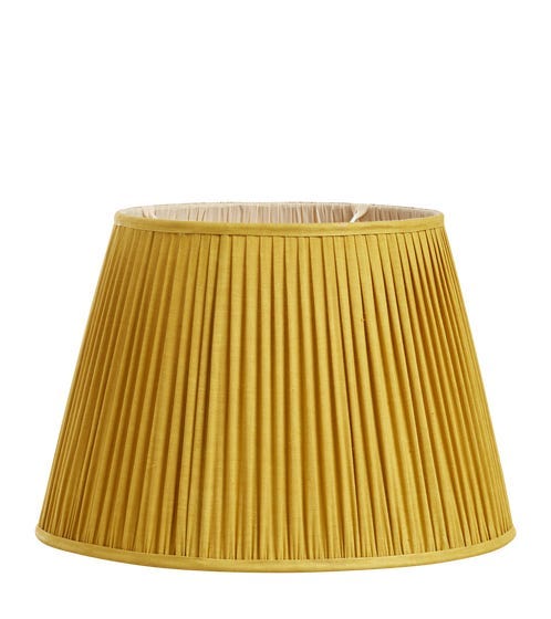 Iro Pleated Linen Lampshade