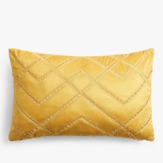 Embroidered Luxe Diamonds Cushion Cover