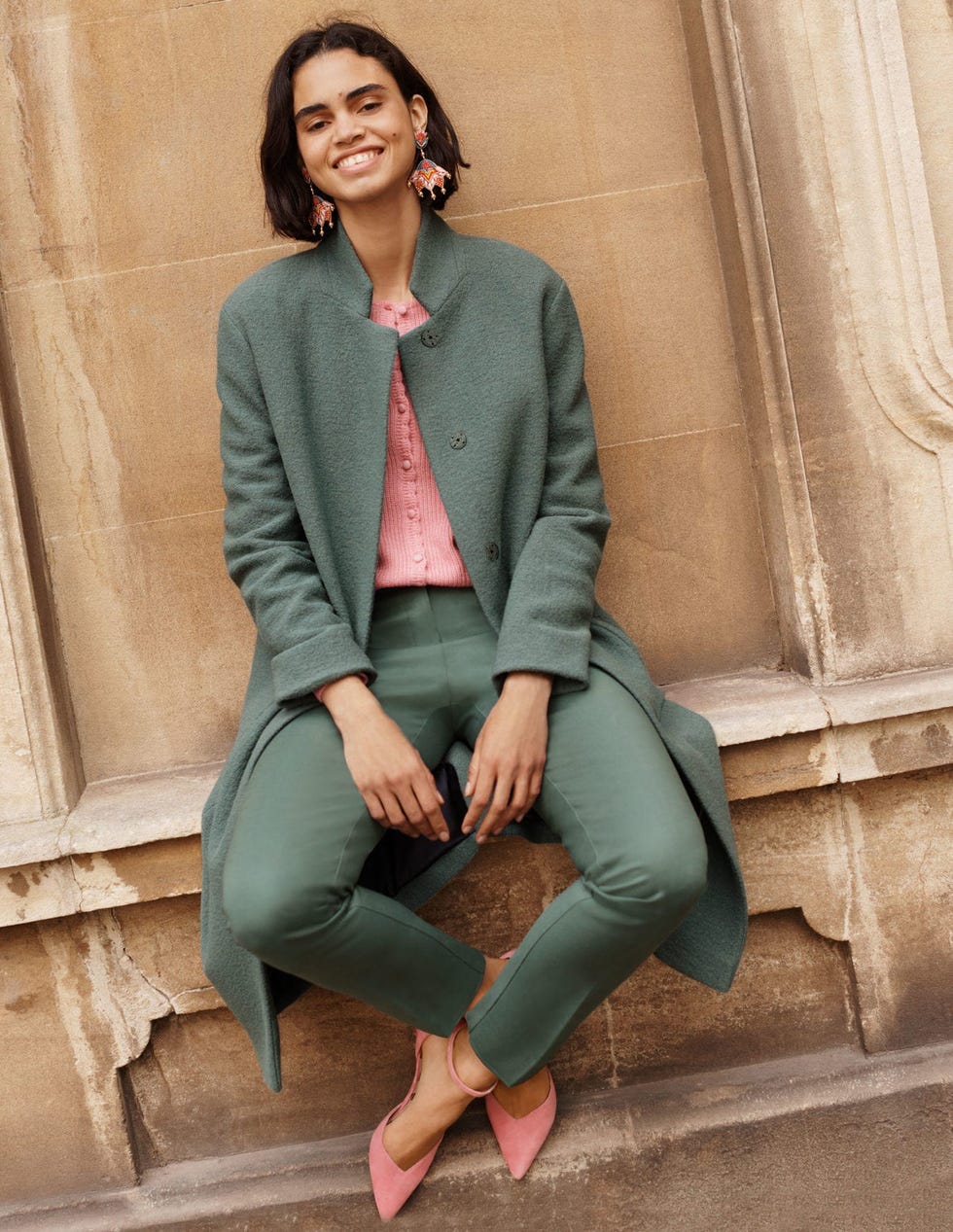 Chiltern Wool Blend Coat, now £133