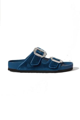 Manolo Blahnik x Birkenstock collection two is available to shop
