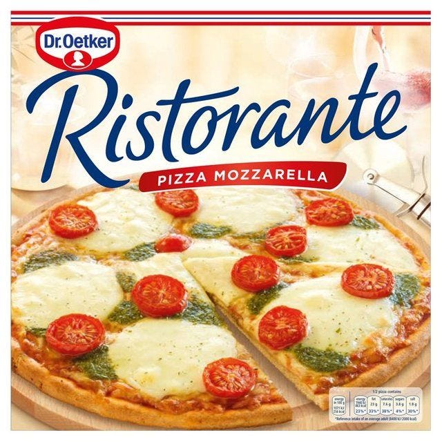 Dr. Oetker Ristorante Mozzarella Pizza 335g