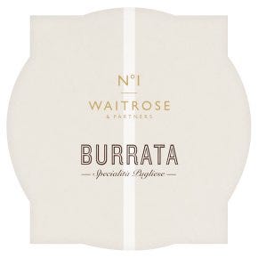 Waitrose & Partners No.1 Burrata from Puglia, Italy