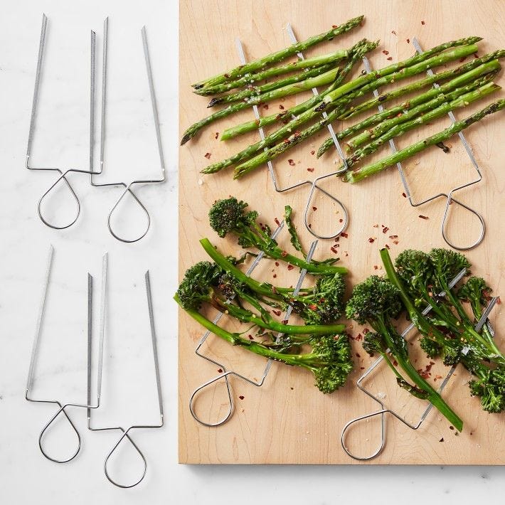 Veggie Raft Skewers, Set of 8