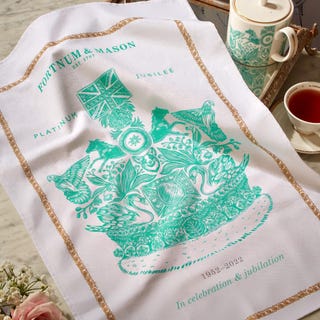 Fortnum Platinum Jubilee Crown Tea Towel
