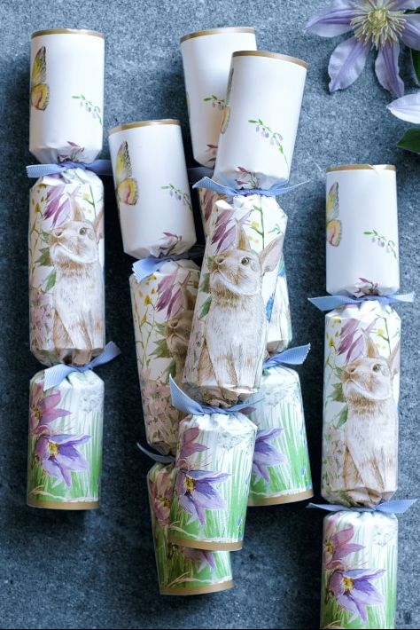Floral Meadow Crackers, Set of 12