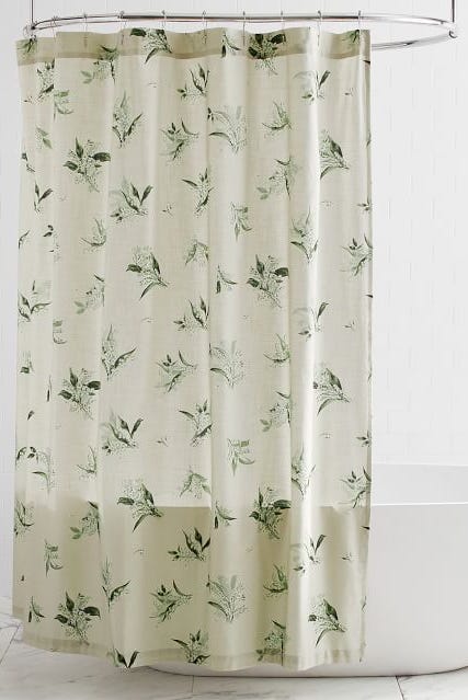 Lily of the Valley Organic Shower Curtain