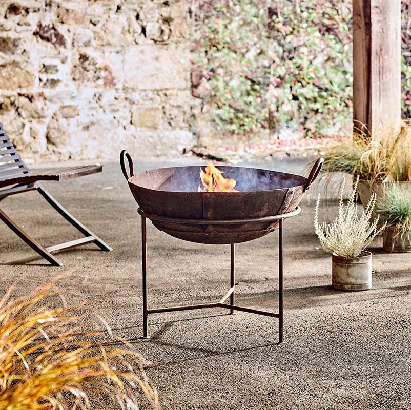Reclaimed Iron Fire Pit 