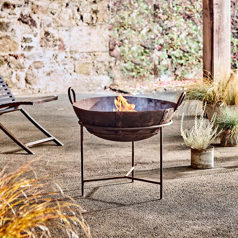Reclaimed Iron Fire Pit 