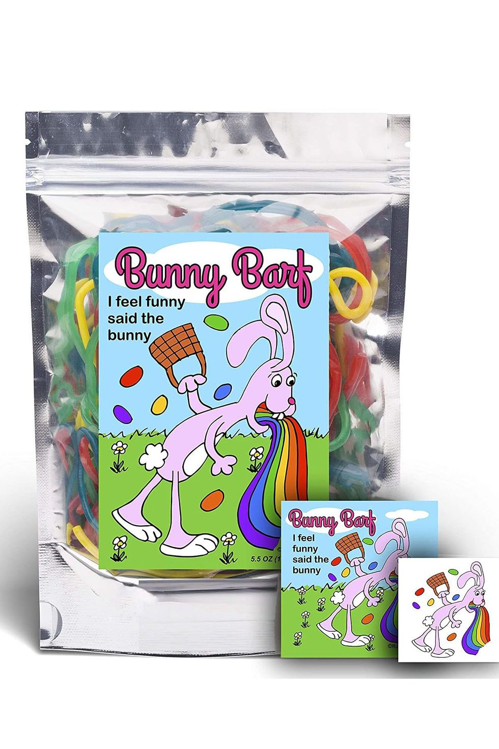 Bunny Barf — Rainbow Lace Licorice