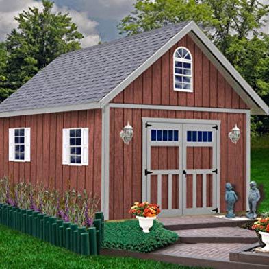 Wood Storage Shed Kit with Floor
