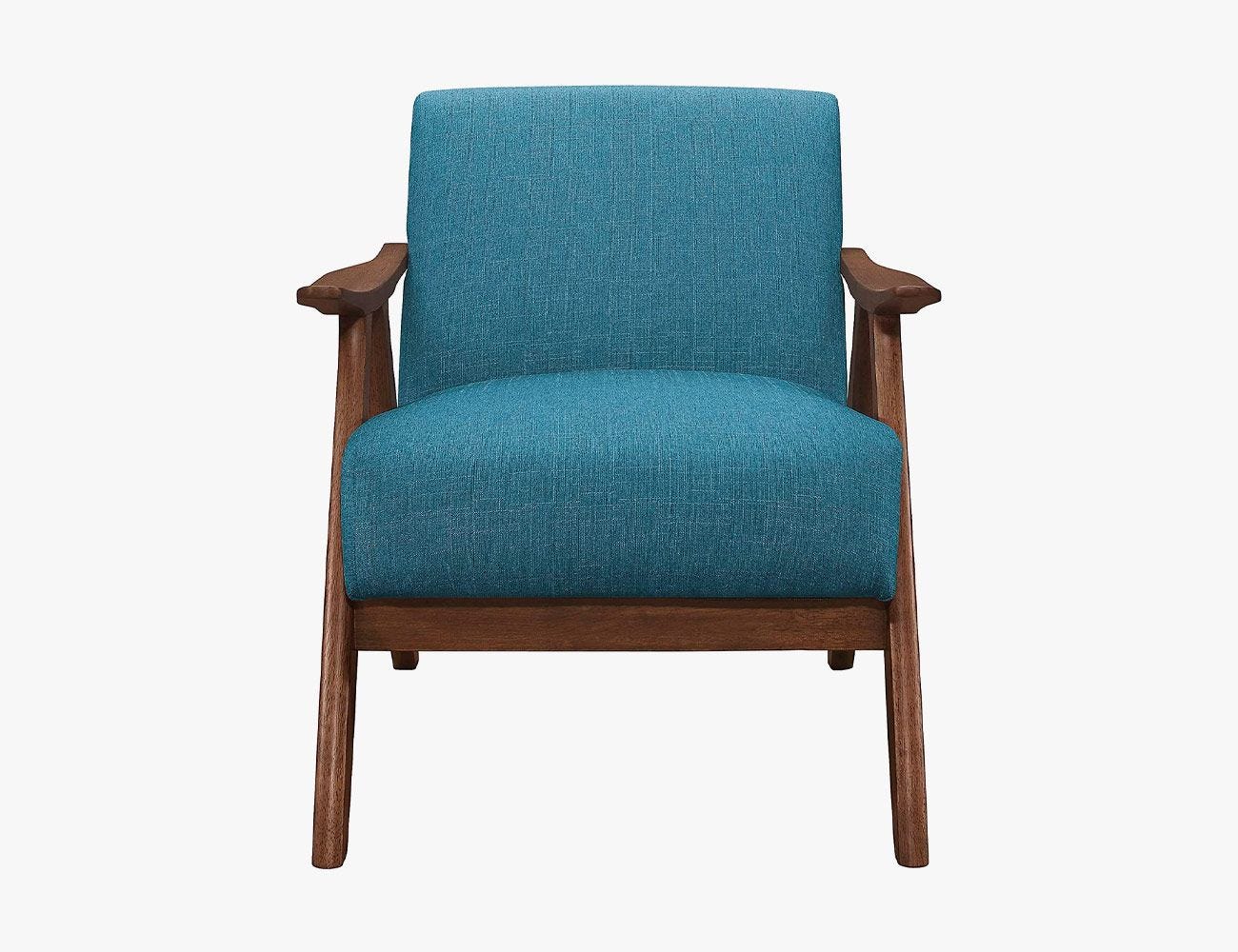 cheap wooden chair with arms