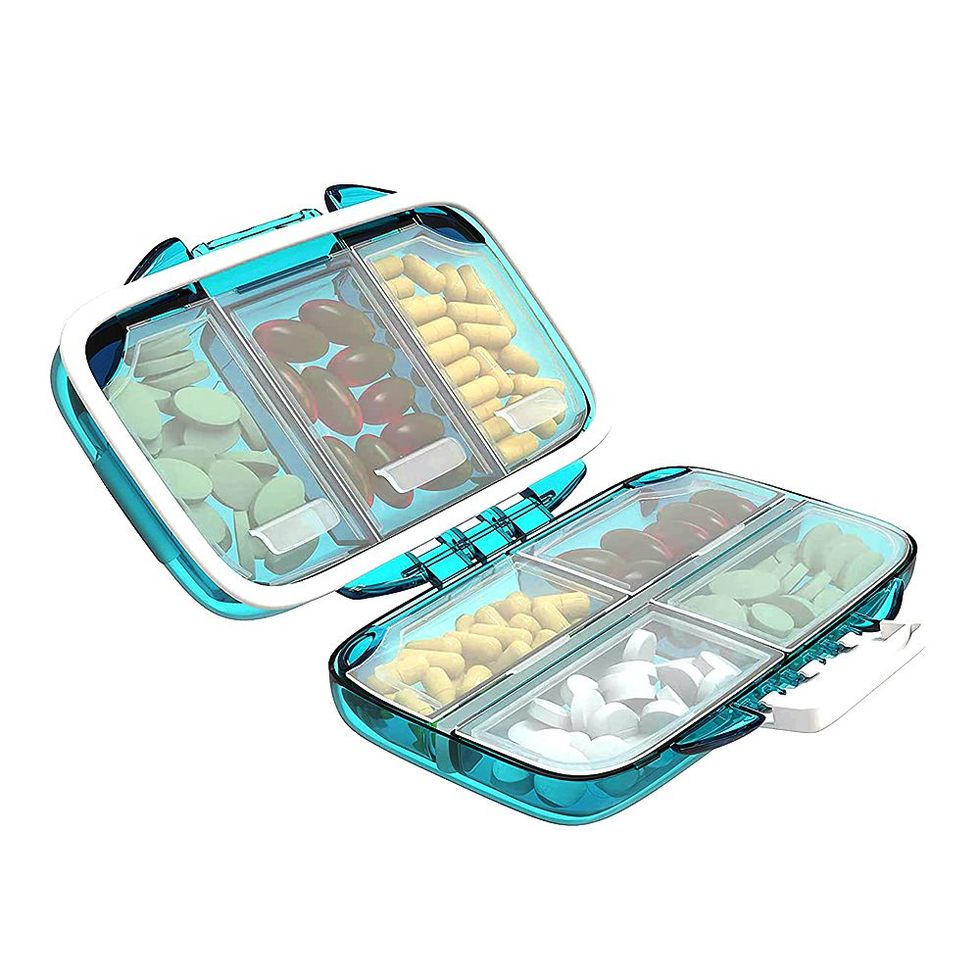 Travel Pill Container Box