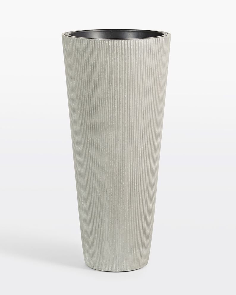 Textured Cylinder Planter