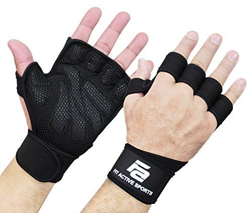 Gym Gloves for Weight Lifting Full Palm Protection & Extra Grip Workout Gloves Fitness Training