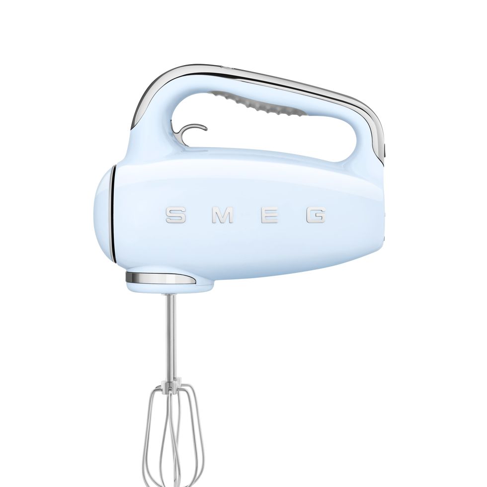 Peach Street Powerful Electric Kitchen Hand Mixer 200 Watts 5 Speed Food Handheld Mixer with Turbo Button Dough Whisk and Beater Attachments and Acces