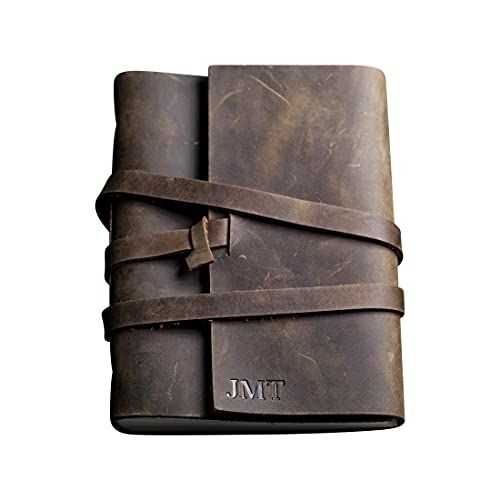 Personalized Wrapped Leather Journal