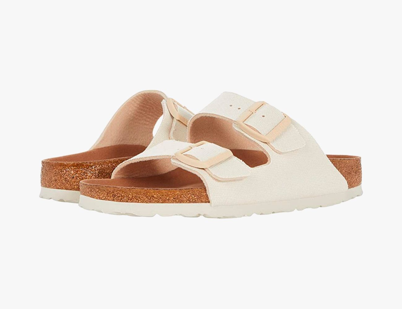 White & Brown Birkenstock Sandals - Dripside Customs UK