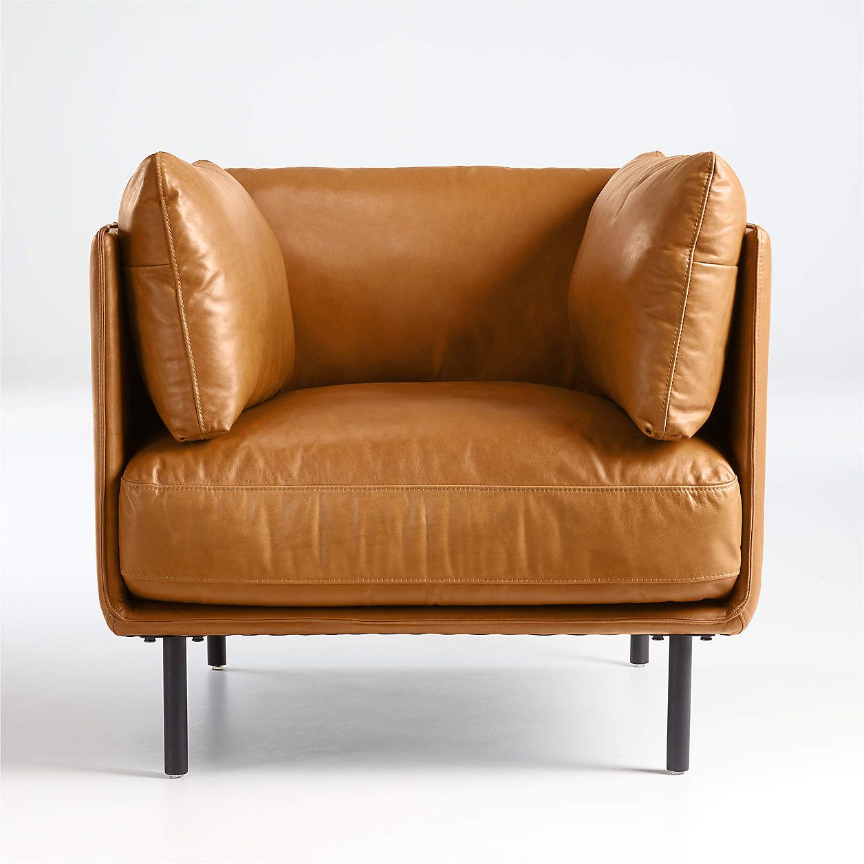 20 Of The Best Cozy Chairs Of 2022 To Refresh Your Home   1649858976 Wells Leather Tuxedo Chair 