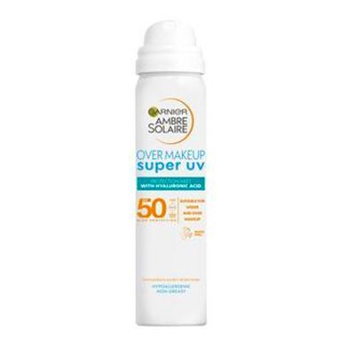 Garnier Ambre Solaire Sensitive Hydrating Face Sun Cream Mist SPF50 75ml