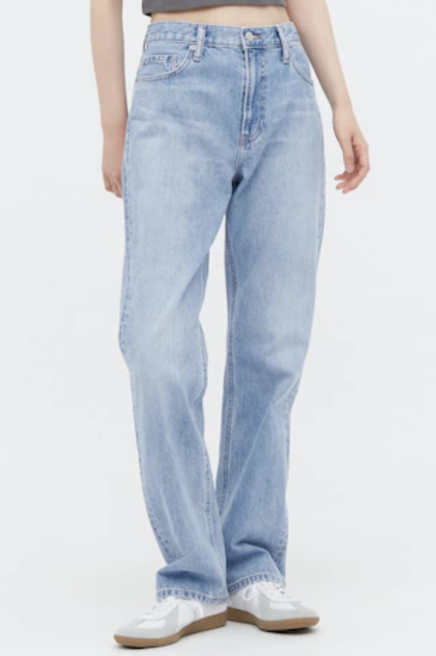 Straight High-Rise Jeans