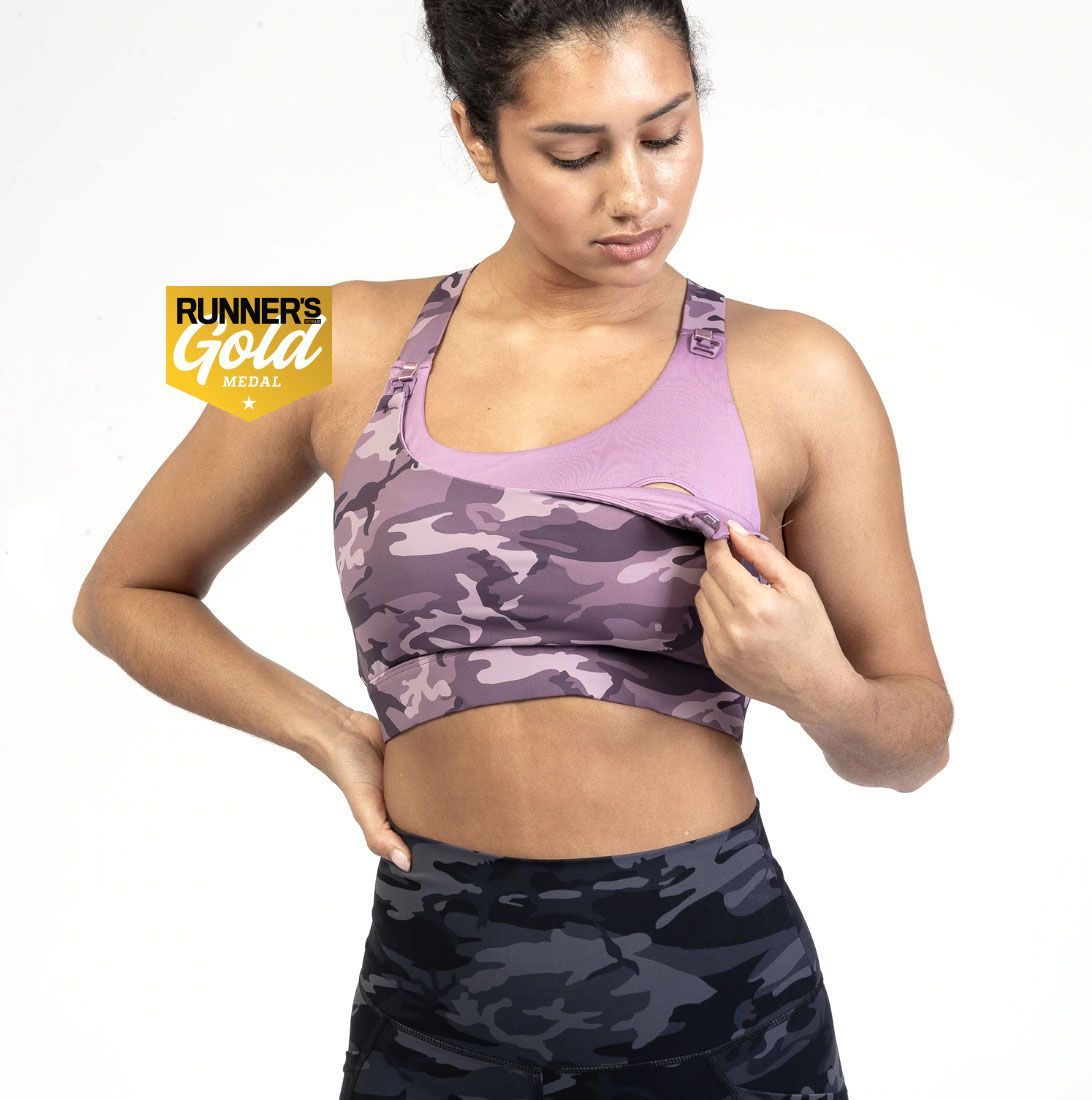 Nursing cheap running bra