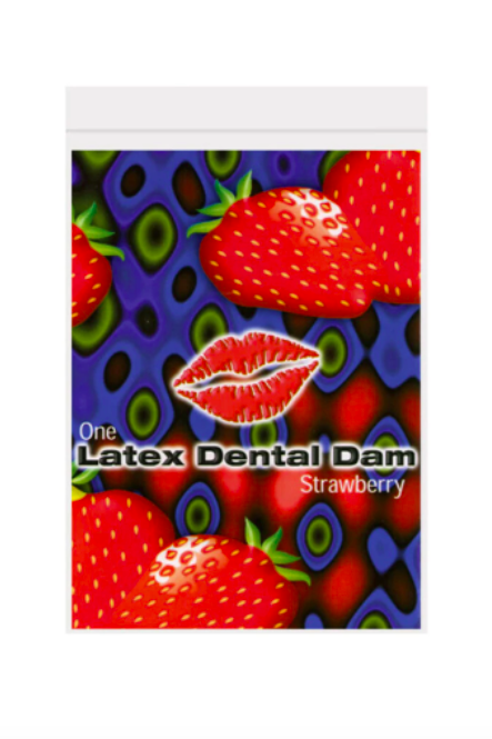 Trust Strawberry Latex Dental Dam 