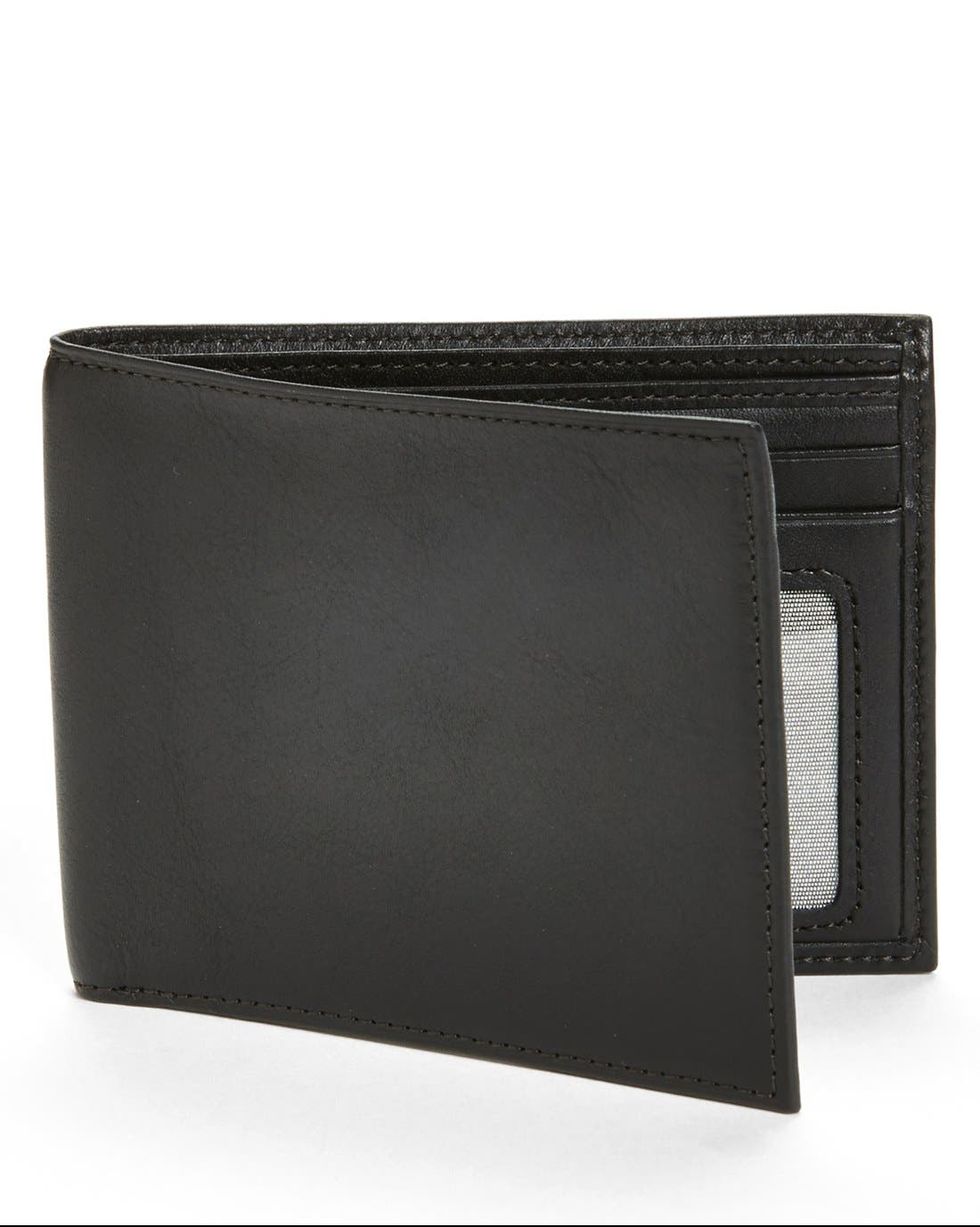 Bosca 'Executive ID' Nappa Leather Wallet 