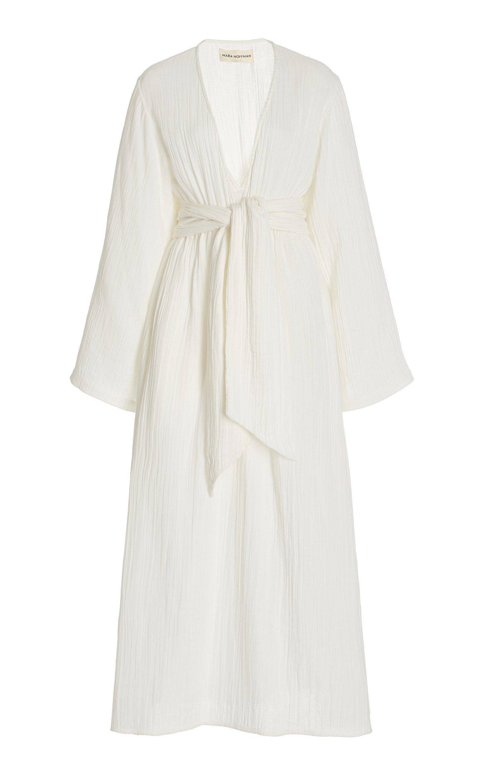 Blair Belted Organic Cotton Coverup Dress