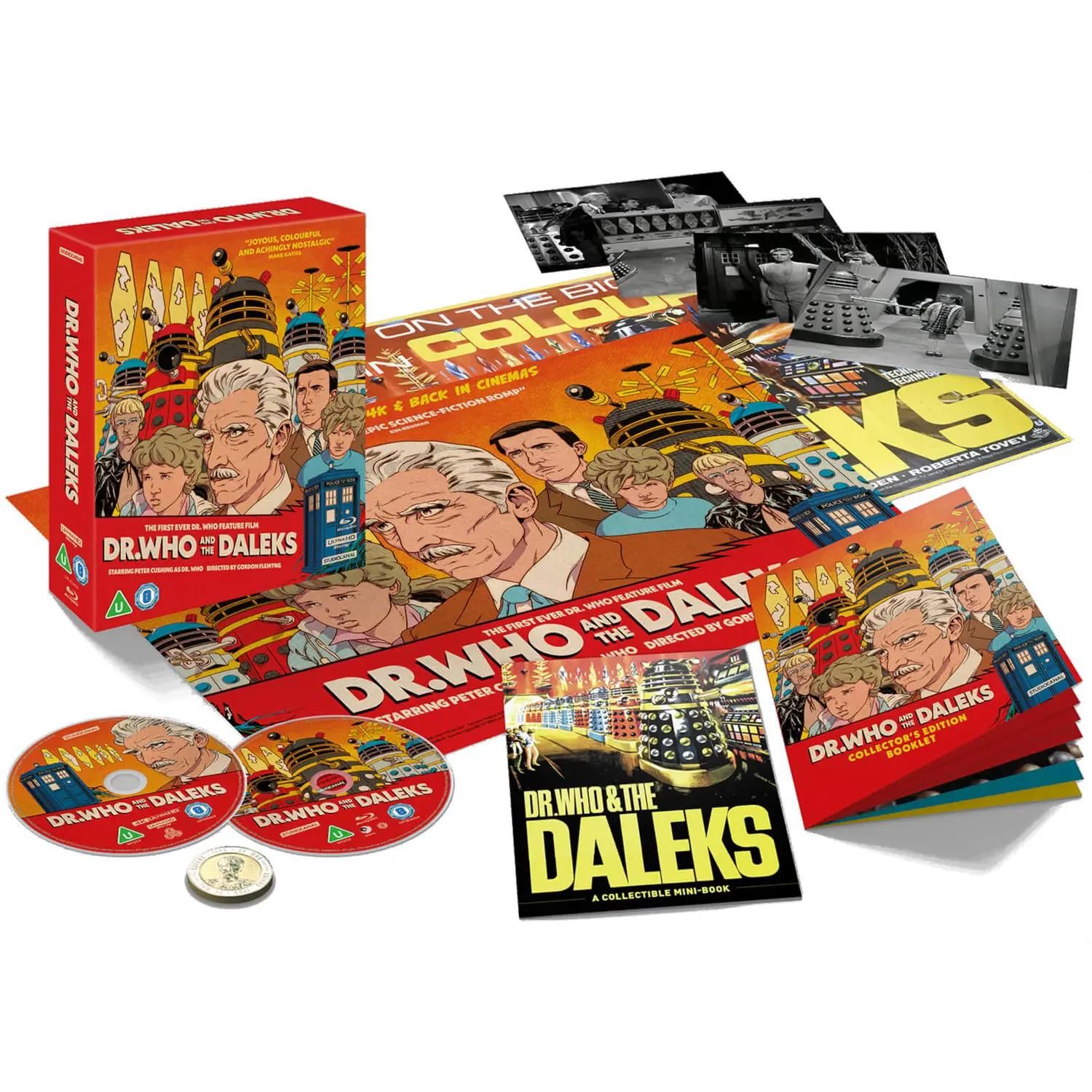 Buy Doctor Who's 1960s Dalek movies Steelbook releases