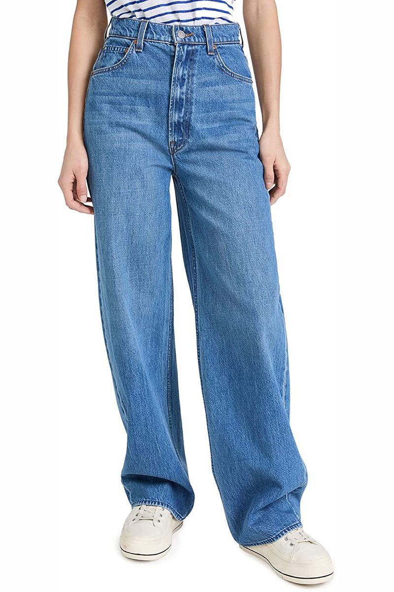 Women Baggy Jeans High Waisted Wide Straight Leg Distressed Denim Pants  Loose Vintage 90s Jean Streetwear Trousers