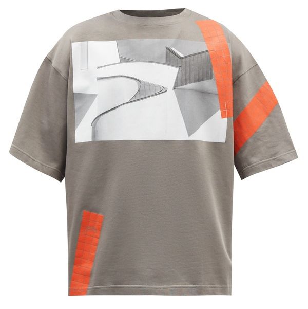 Gehry Oversized Cotton-Jersey T-Shirt