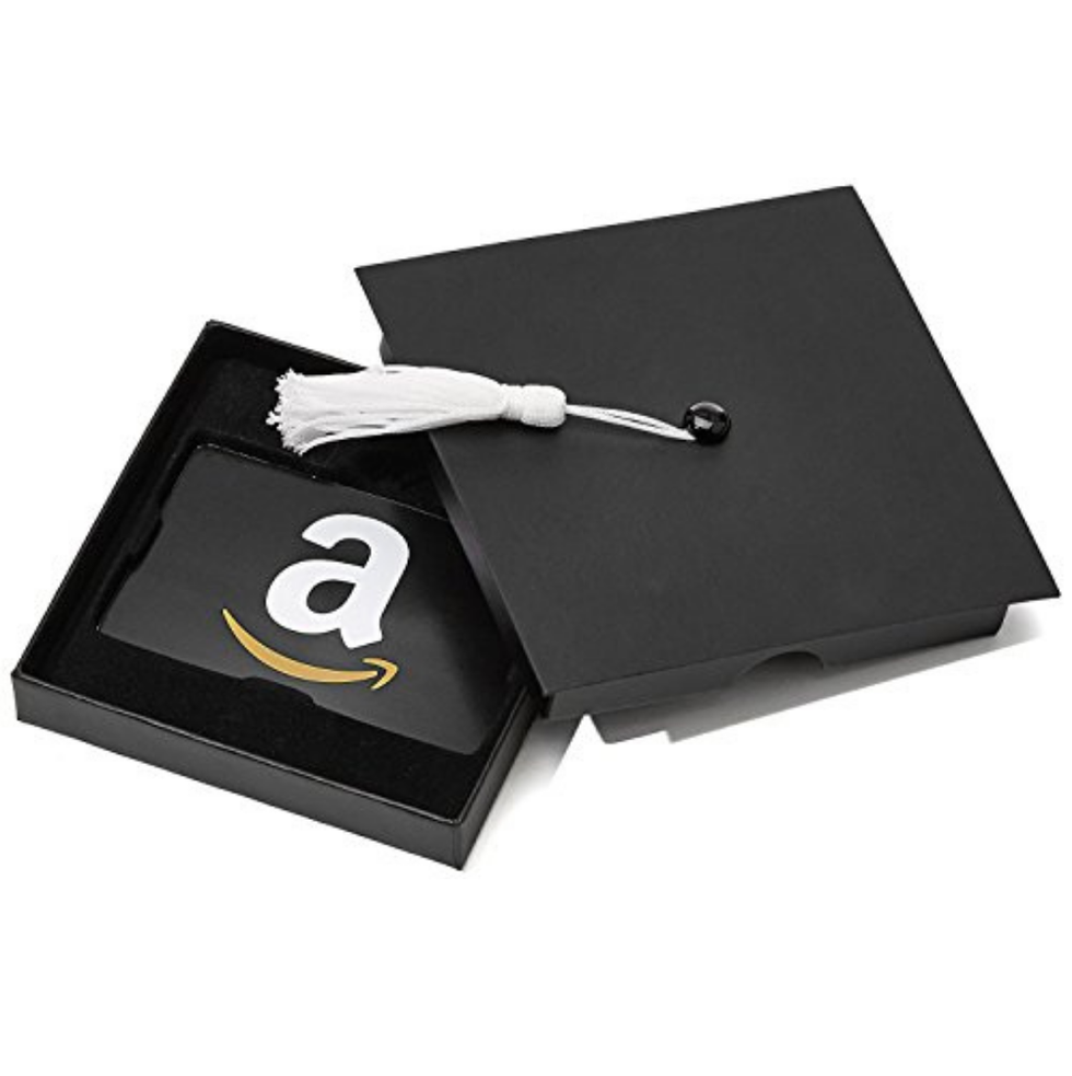 Amazon.com Gift Card in a Graduation Cap Box