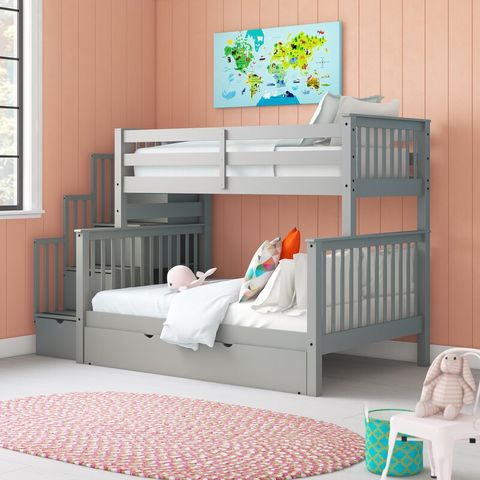 11 Best Kids Bunk Beds In 2022 Modern, Your Zone Premium Twin Over Full Bunk Bed Instructions