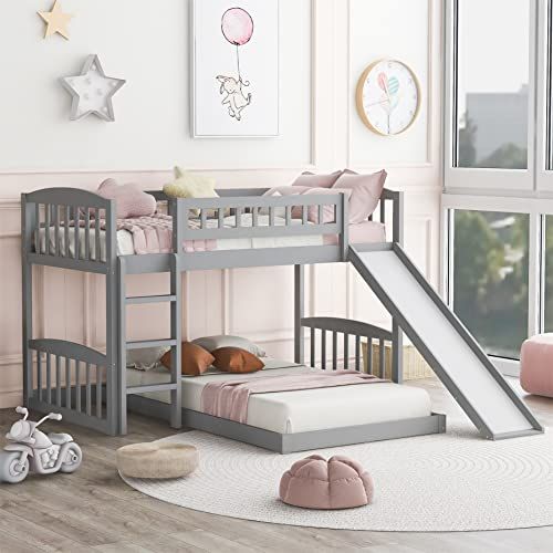 Low Bunk Bed (Twin Over Twin)